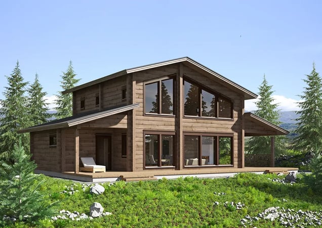 Le modèle de chalet Chamonix