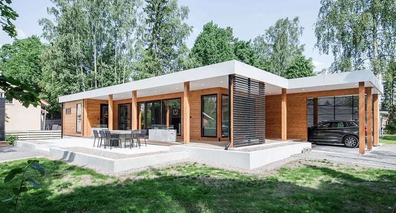 Une maison en kit écologique