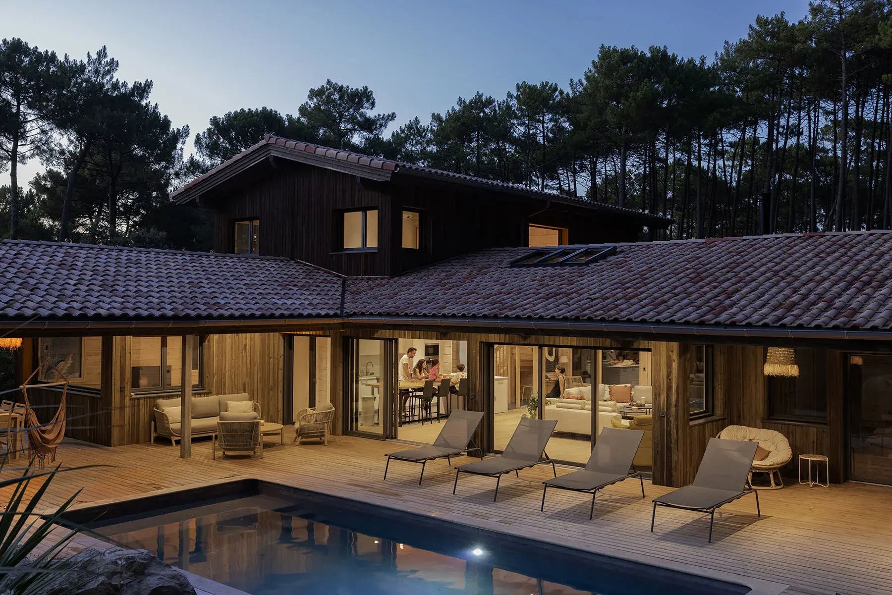 Maison bois d'architecte