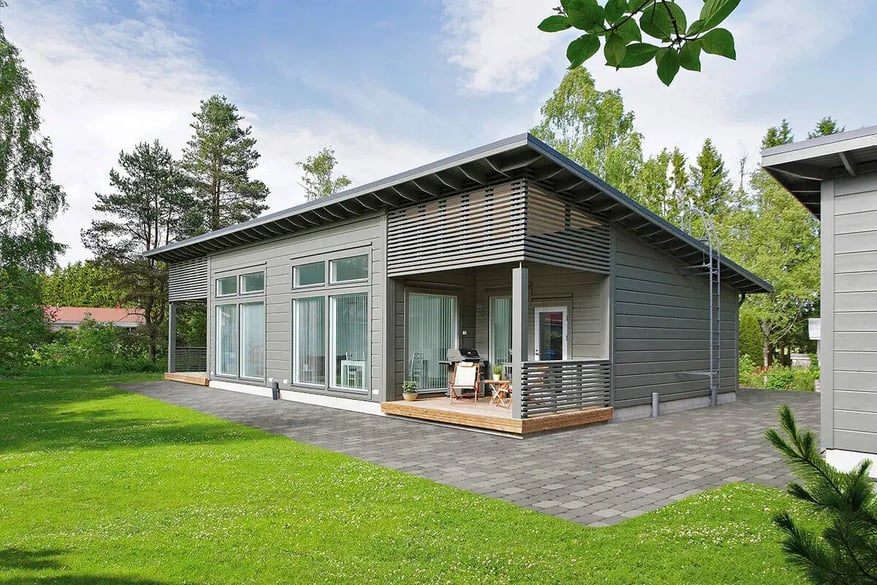 Construction Kontio de plain-pied