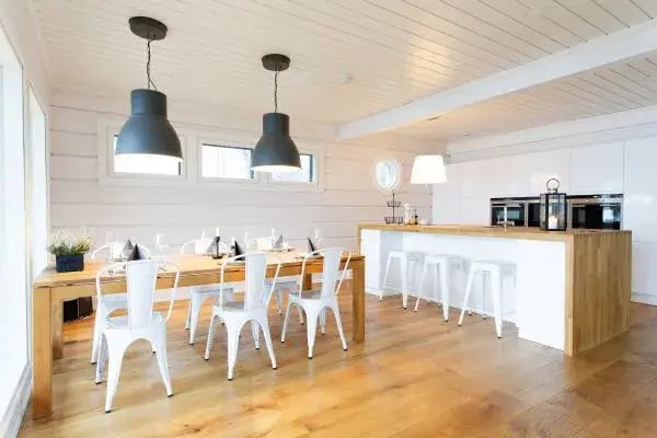 Pièce de vie maison de plain pied