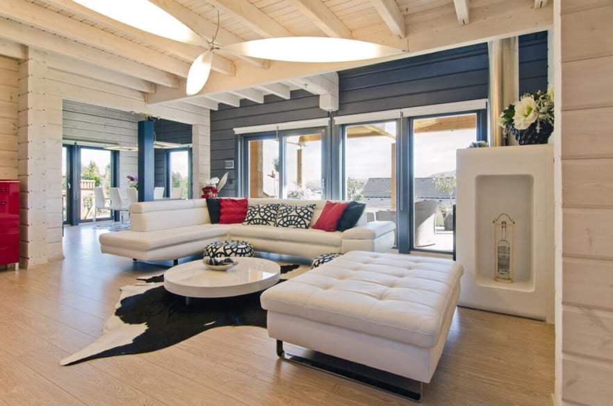 Intérieur d'une maison traditionnelle