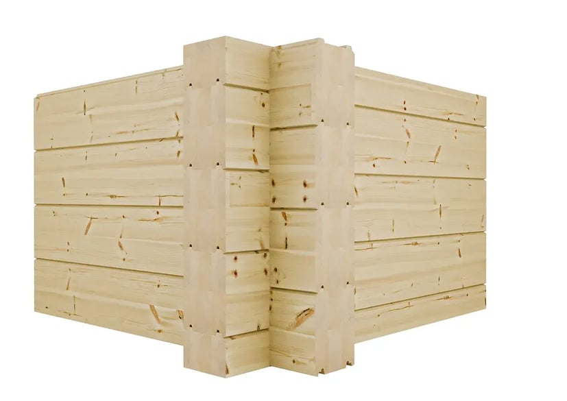 Angle des murs traditionnels
