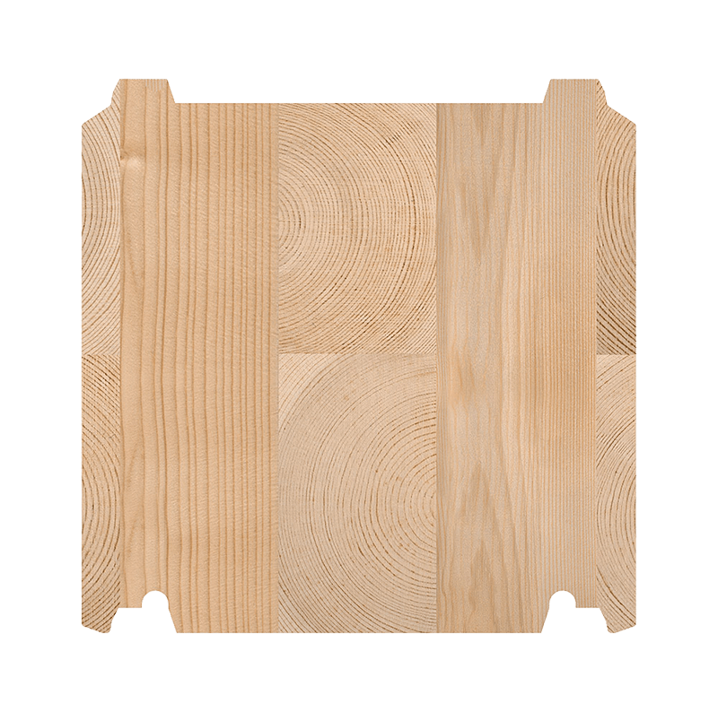 Madrier non-tassant (SmartLog) 275 x 275 mm