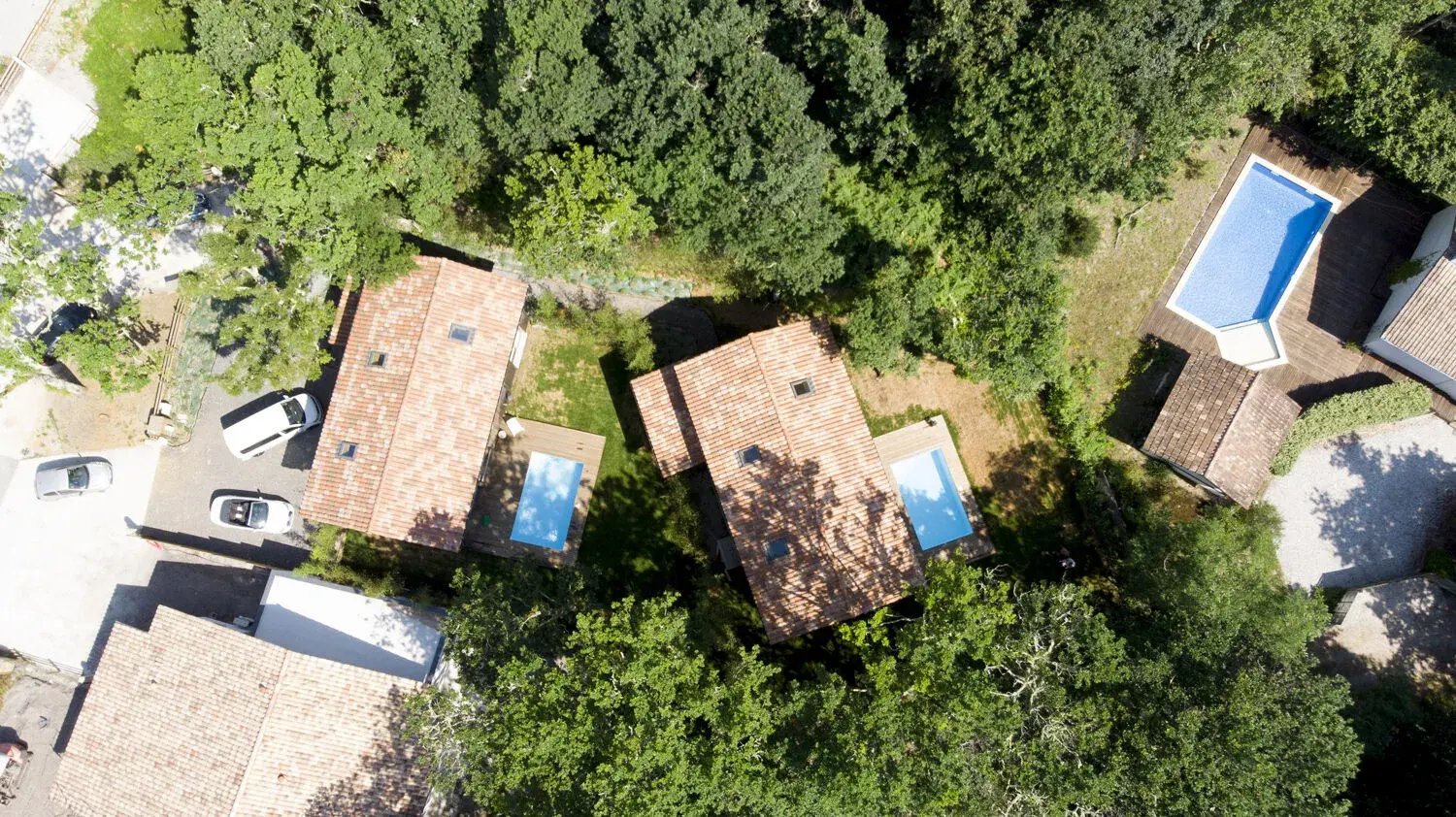 Village de gite en maison bois massif
