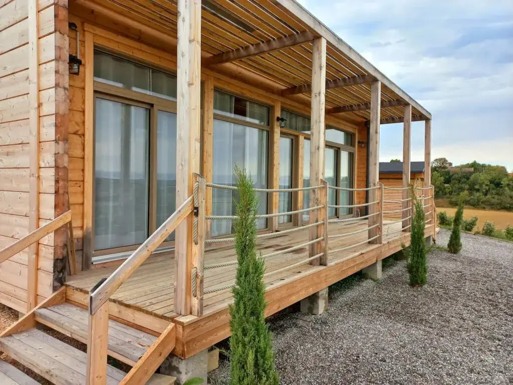 Gite de vacances kit Glass House Gite de vacances kit Glass House