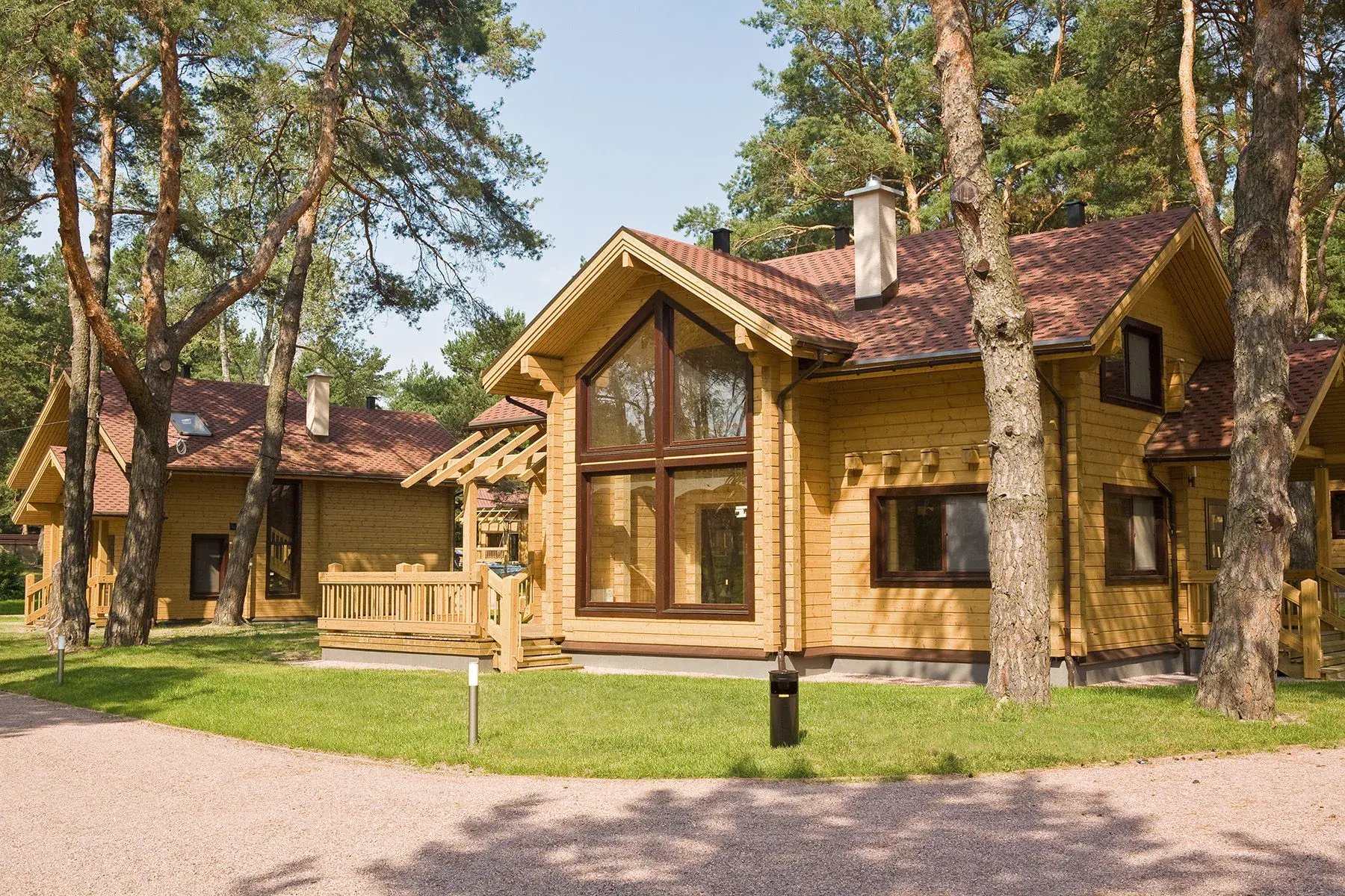 Chalet en bois fabriqué par Kontio