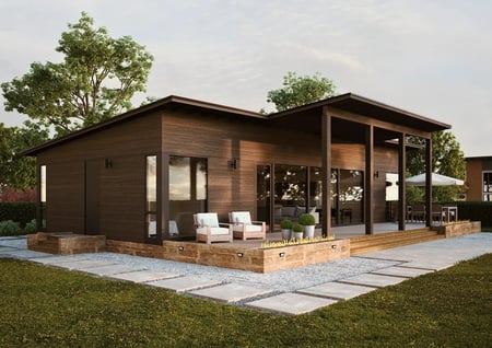 Glass House 126 - Maison en bois image de galerie 2