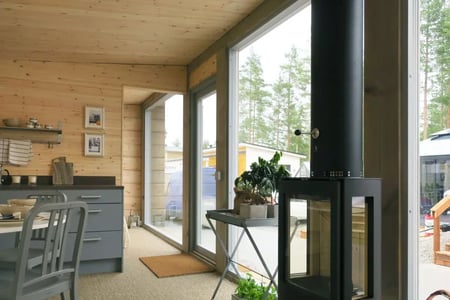 Kit maison Glass House 25 NF image de galerie 2