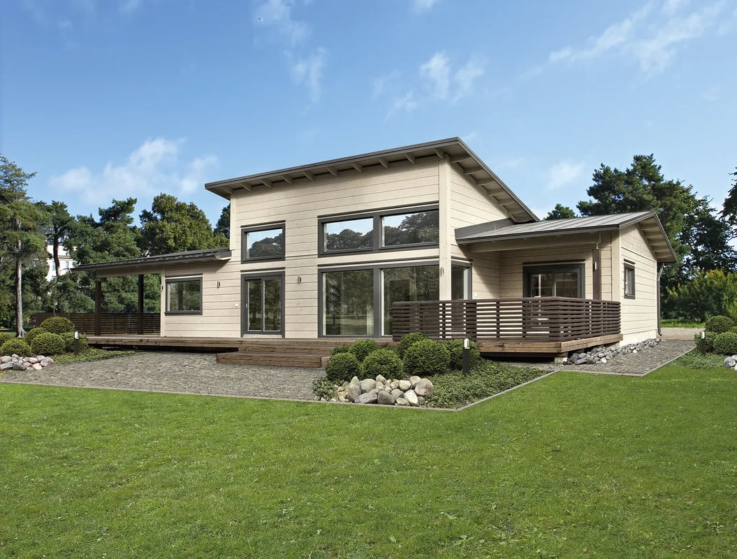 La maison moderne Forêt de soleil