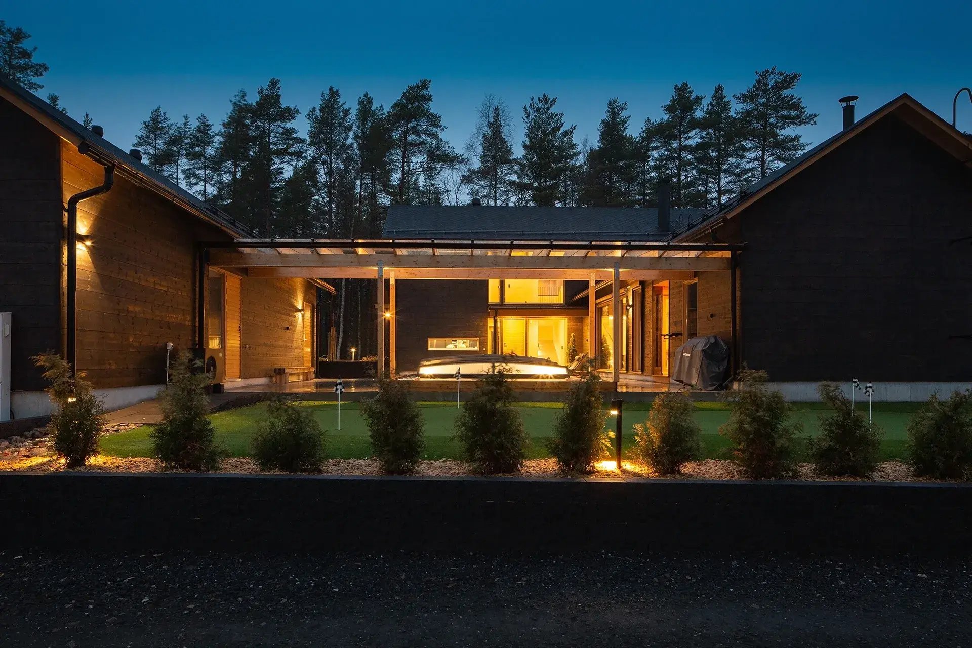 La maison contemporaine en bois