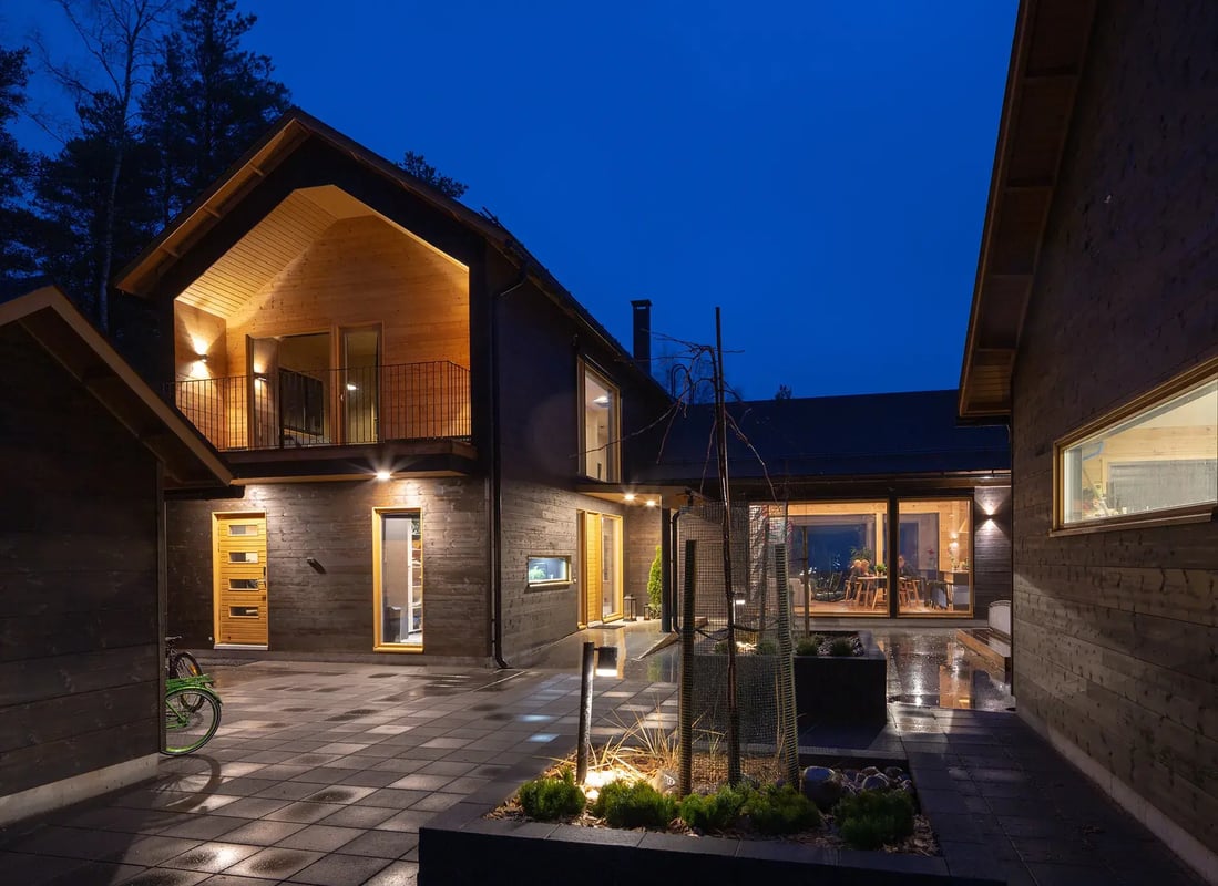 Maison contemporaine en Finlande
