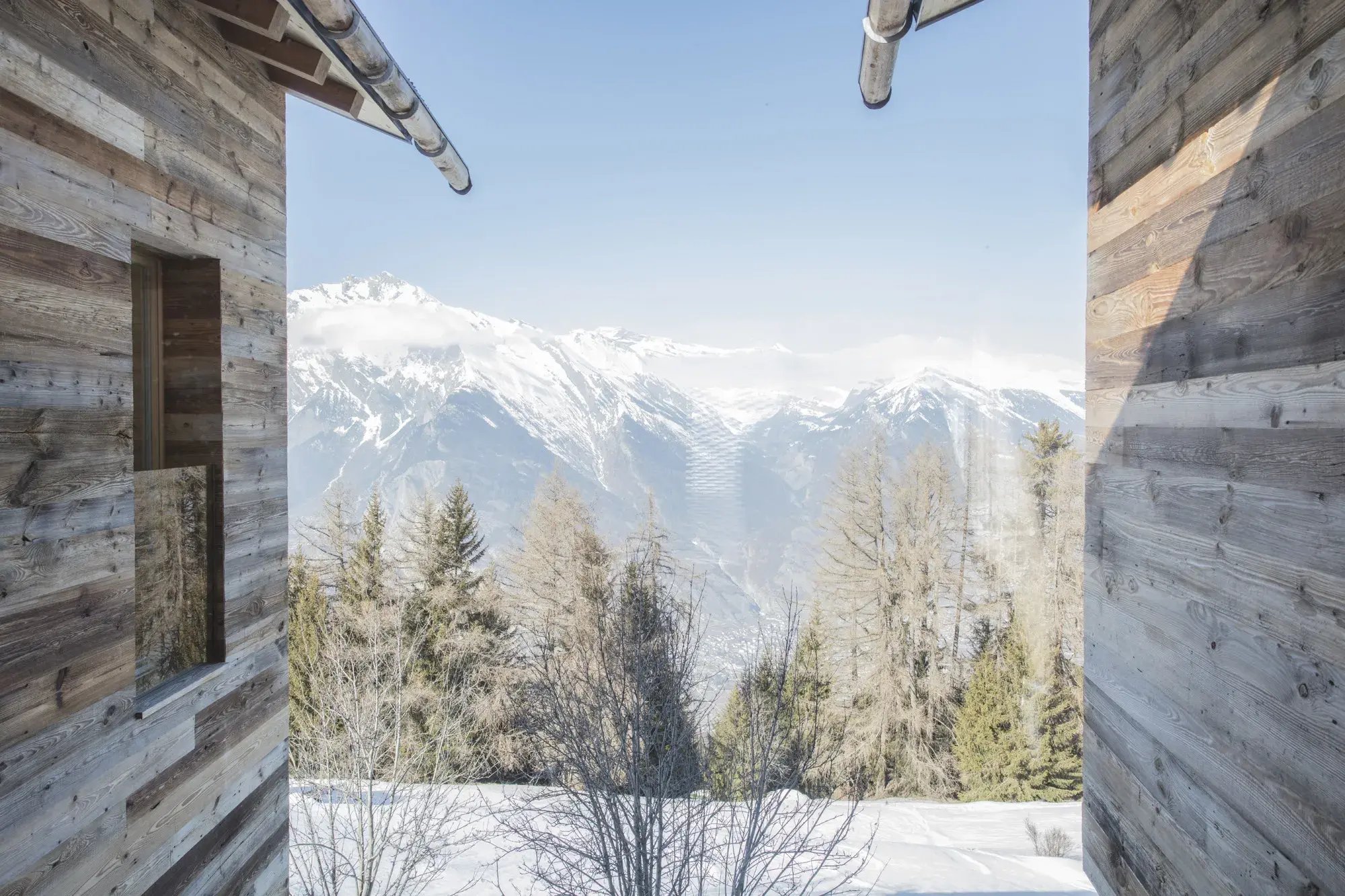 Chalet bois en Suisse