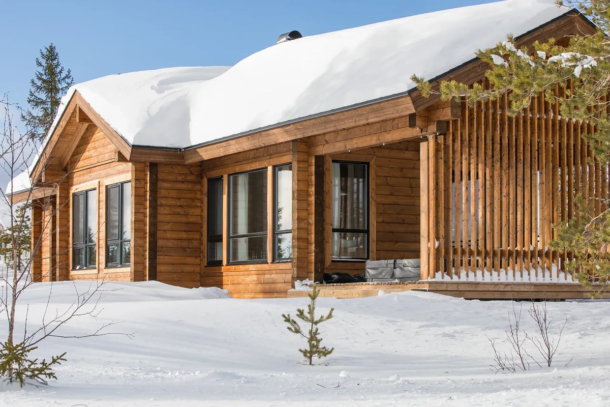Le chalet moderne en montagne