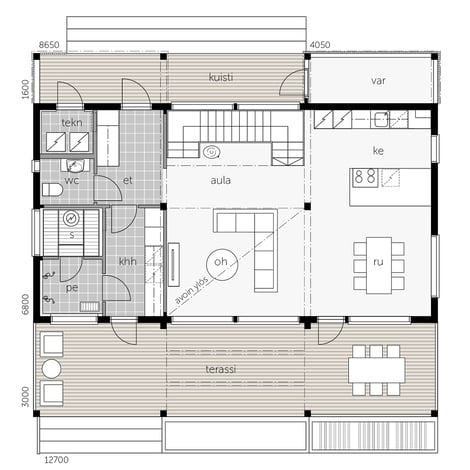 Villa_Myotatuuli_Hill_House_pohja_1_kerros