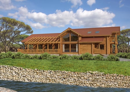 River Clubhouse - Log Building gallery image 1