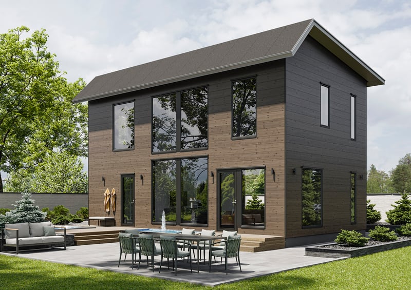 Kontio_Hill_House_124A_epasymmetrinen_harja_hirsitalo