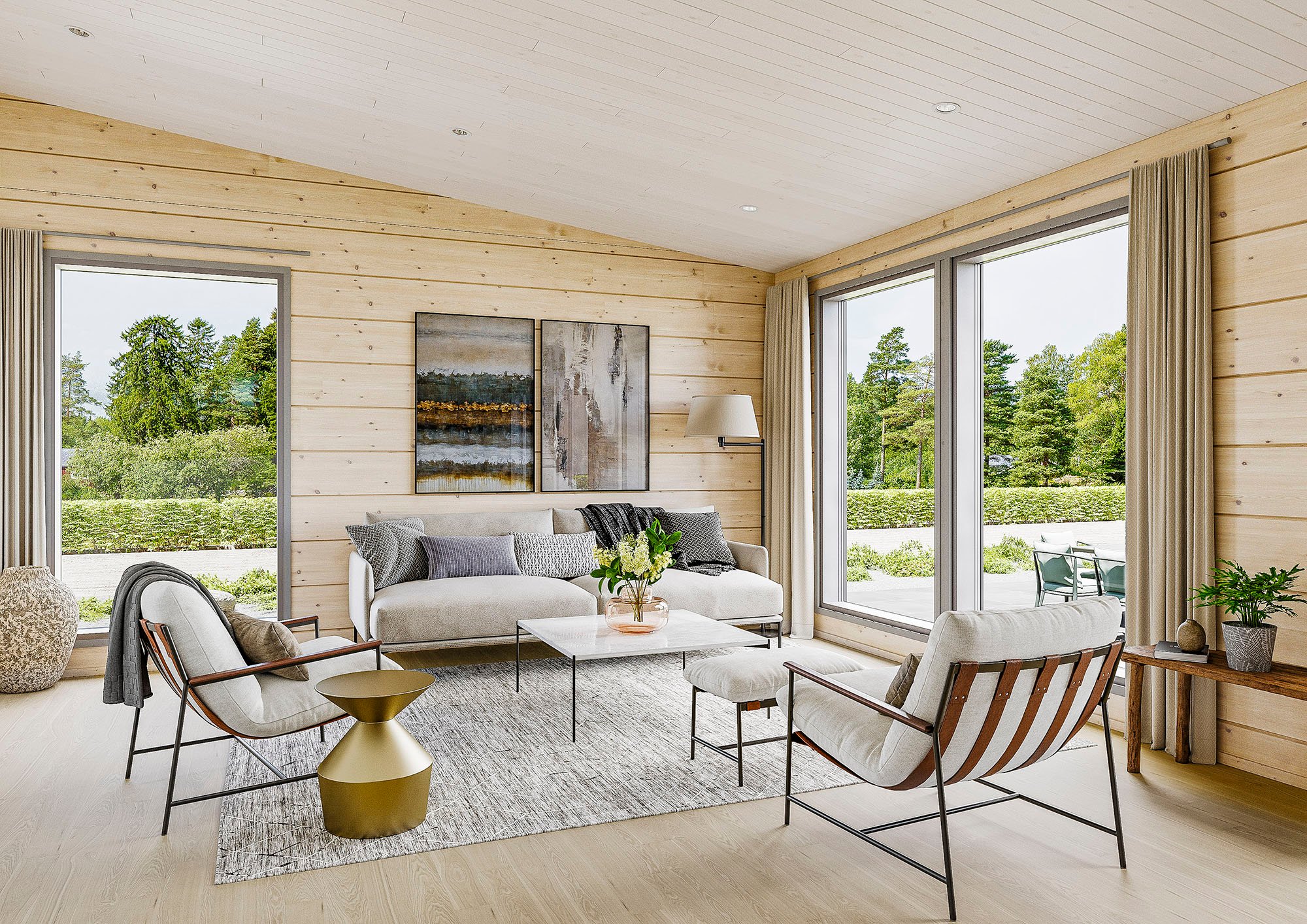 Kontio_My_House_138B_New_England_olohuone_korotettu_katto_light