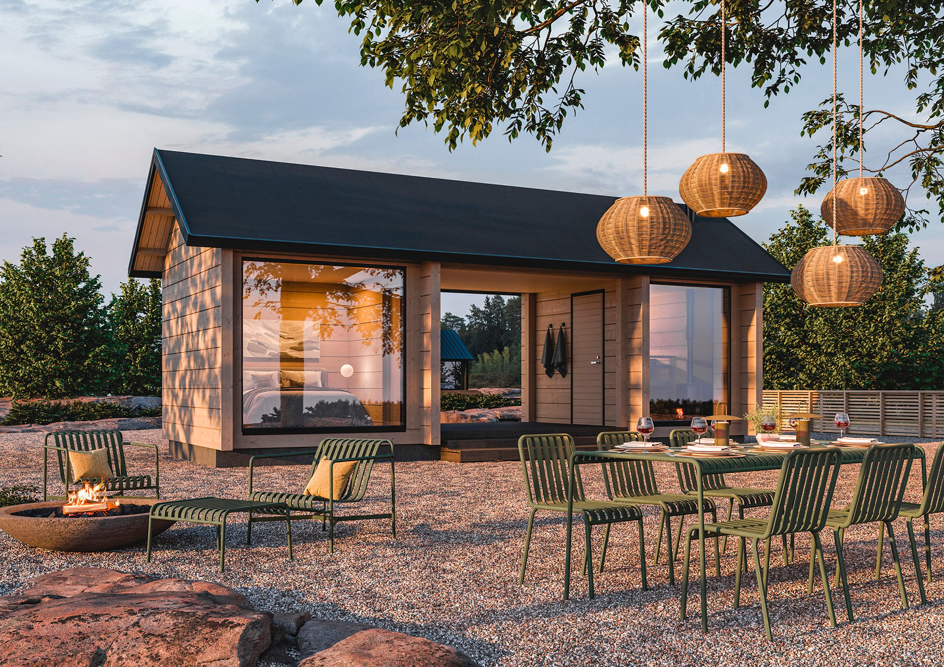 Villa Glass Sauna