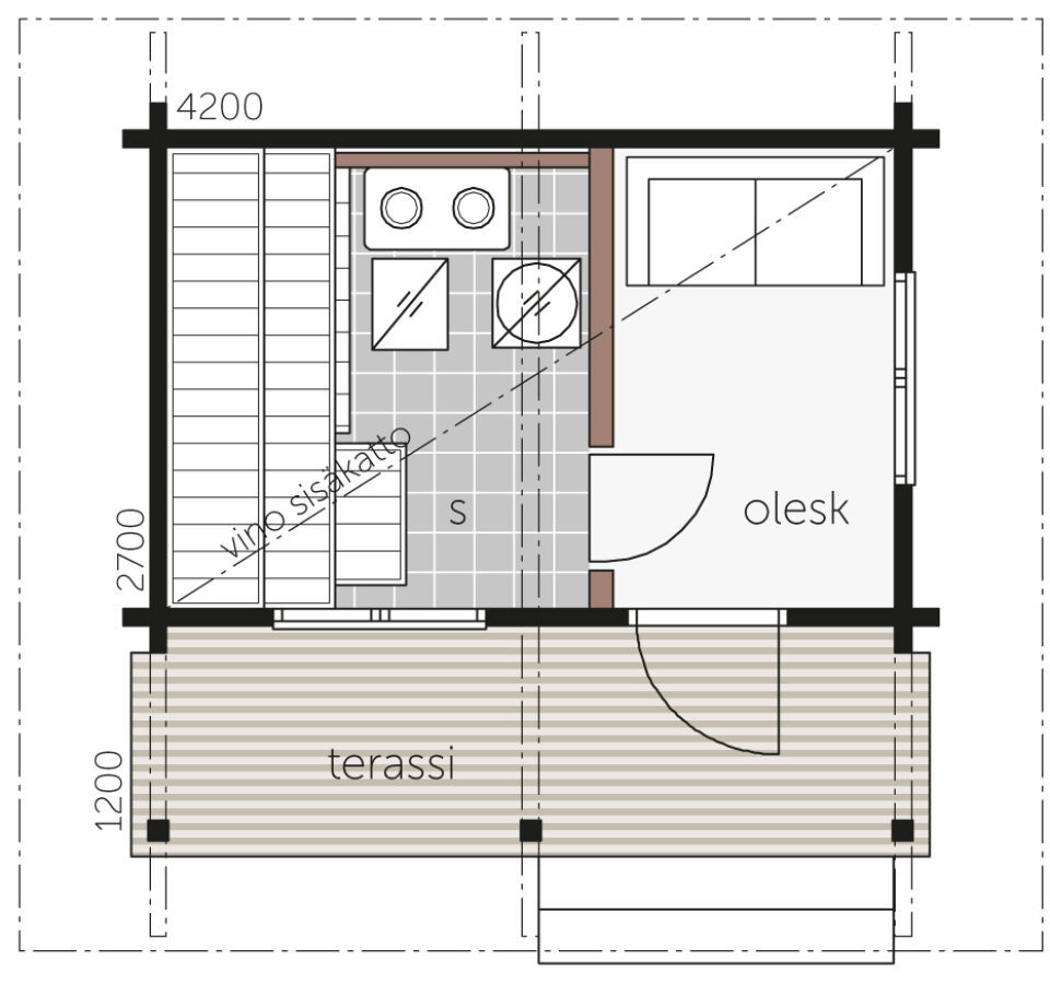 Mäntylä 12A pohjakuva 1