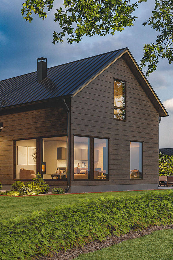 Maison bois en kit