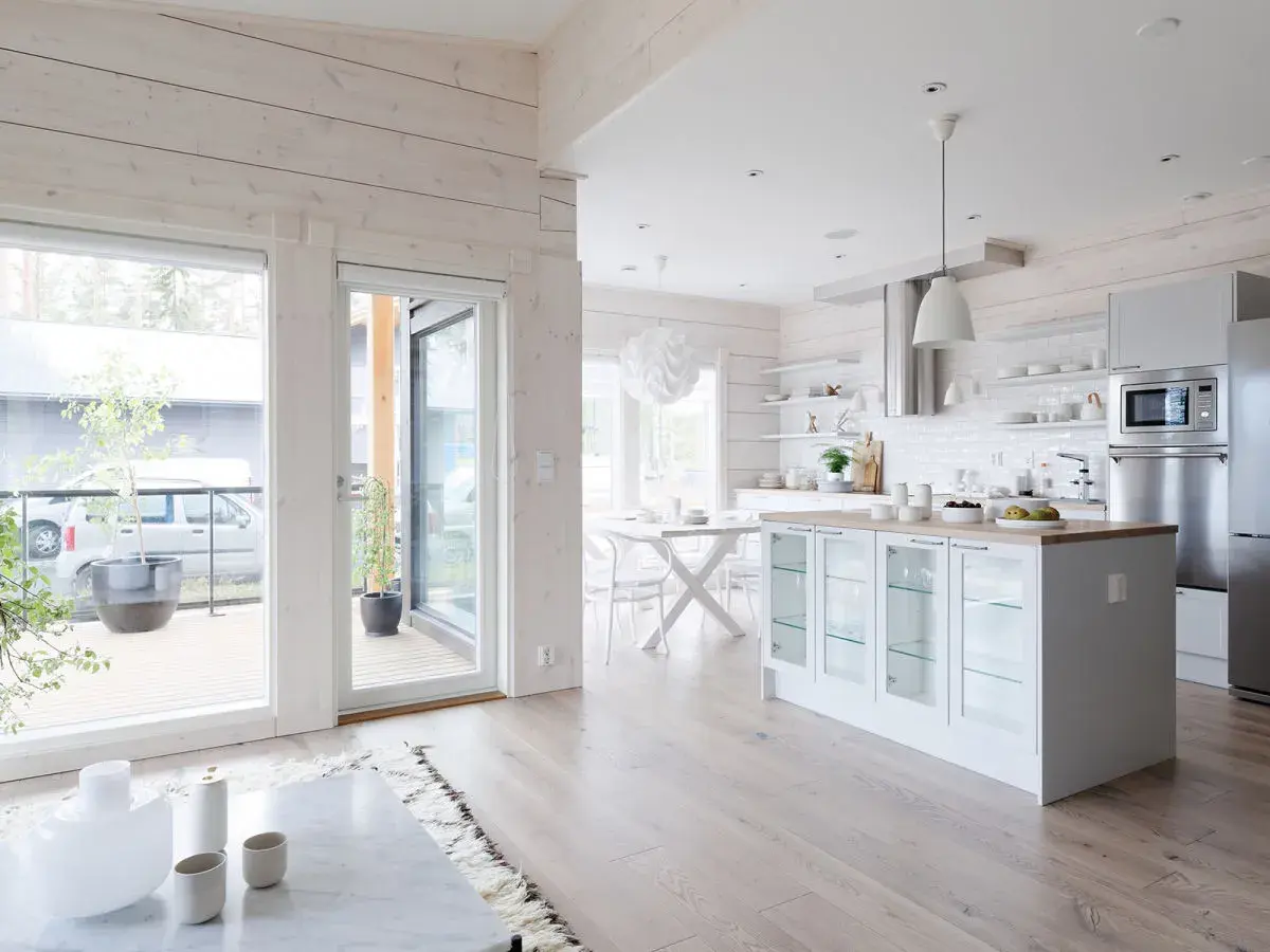 Interieur construction maison