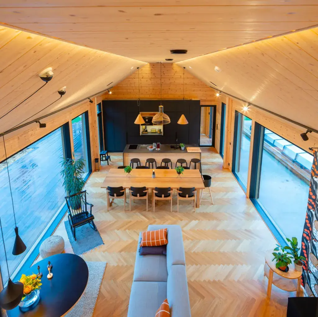 Intérieur d'une maison contemporaine Intérieur d'une maison contemporaine
