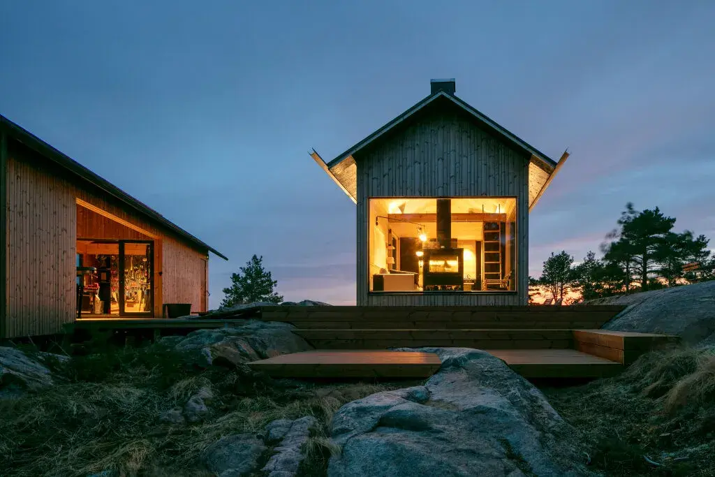 Construction d'une maison en Finlande