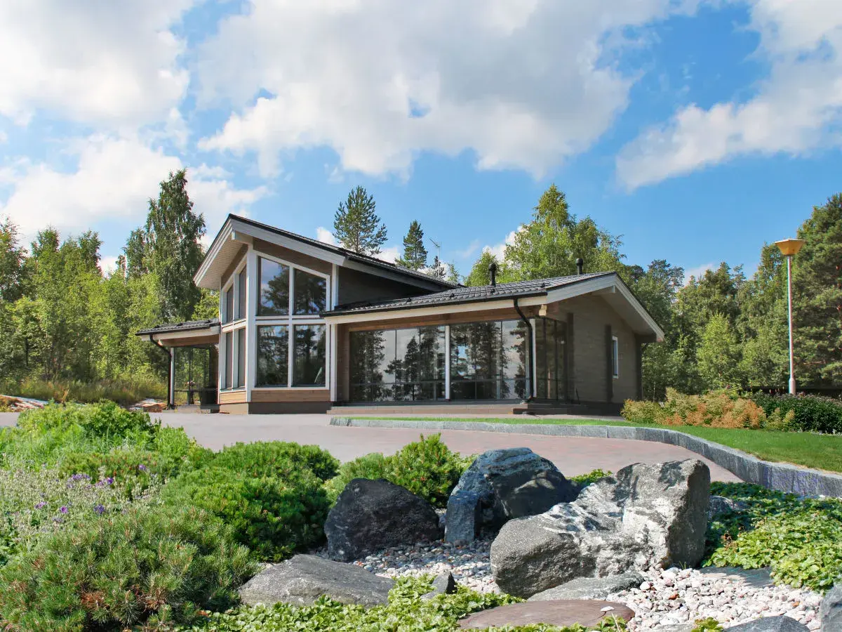 Construction chalet d'architecte
