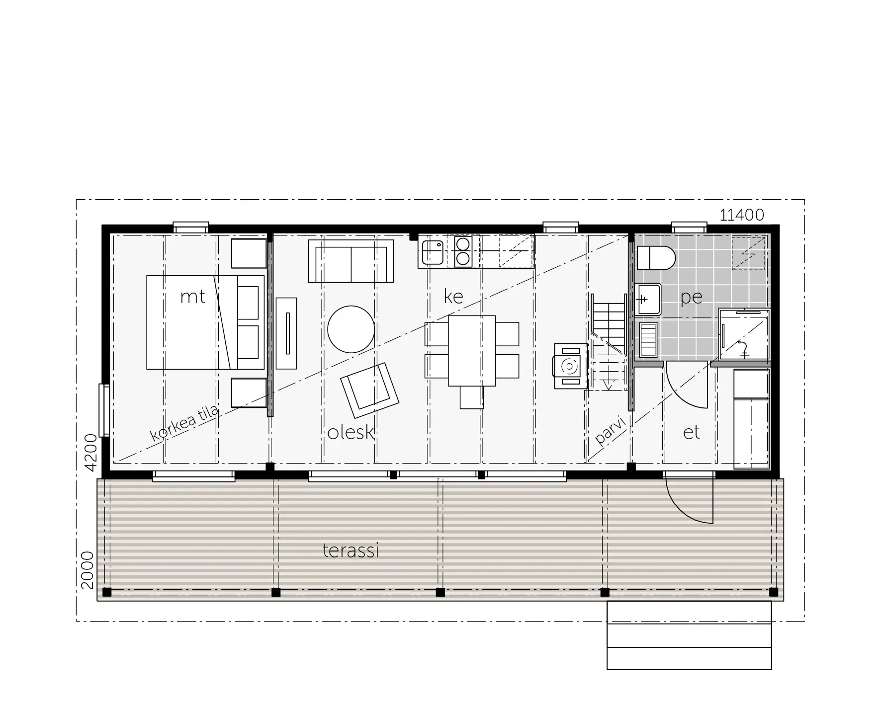 Kit cocon 50B plan 1