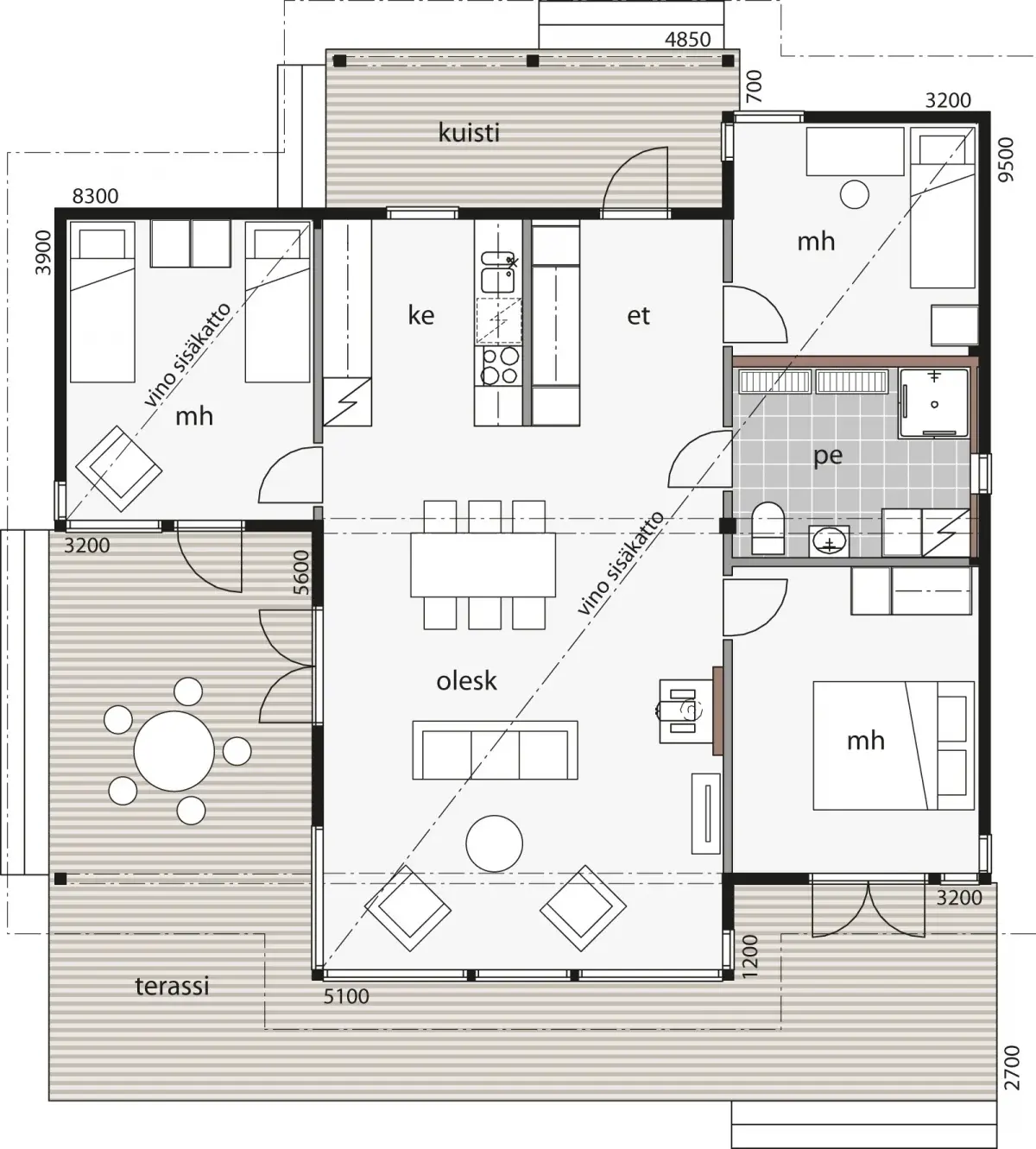 Eco Archipel - Plan B plan 1