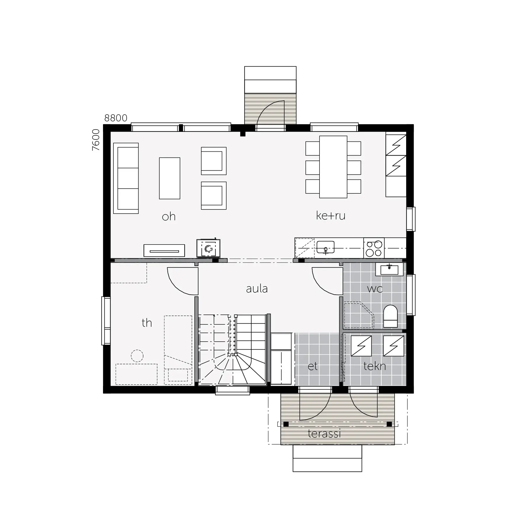 Plan My House 136 A1 plan 1
