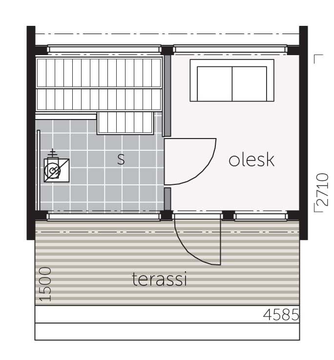 Glass House 15 - Plan B plan 1