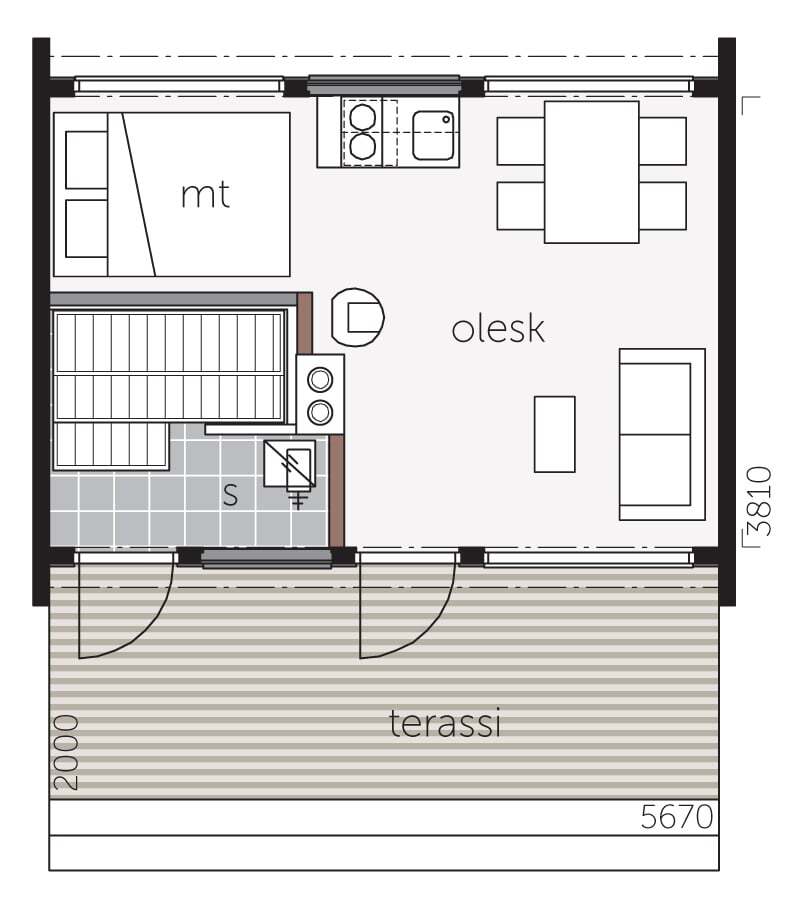Glass House 25 - Plan B plan 1