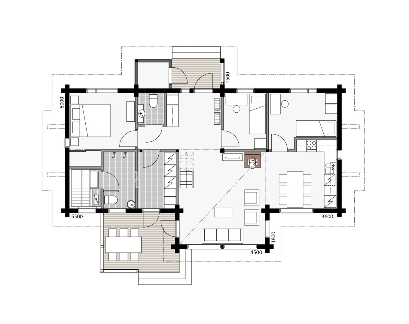 Chalet Levi plan B plan 1
