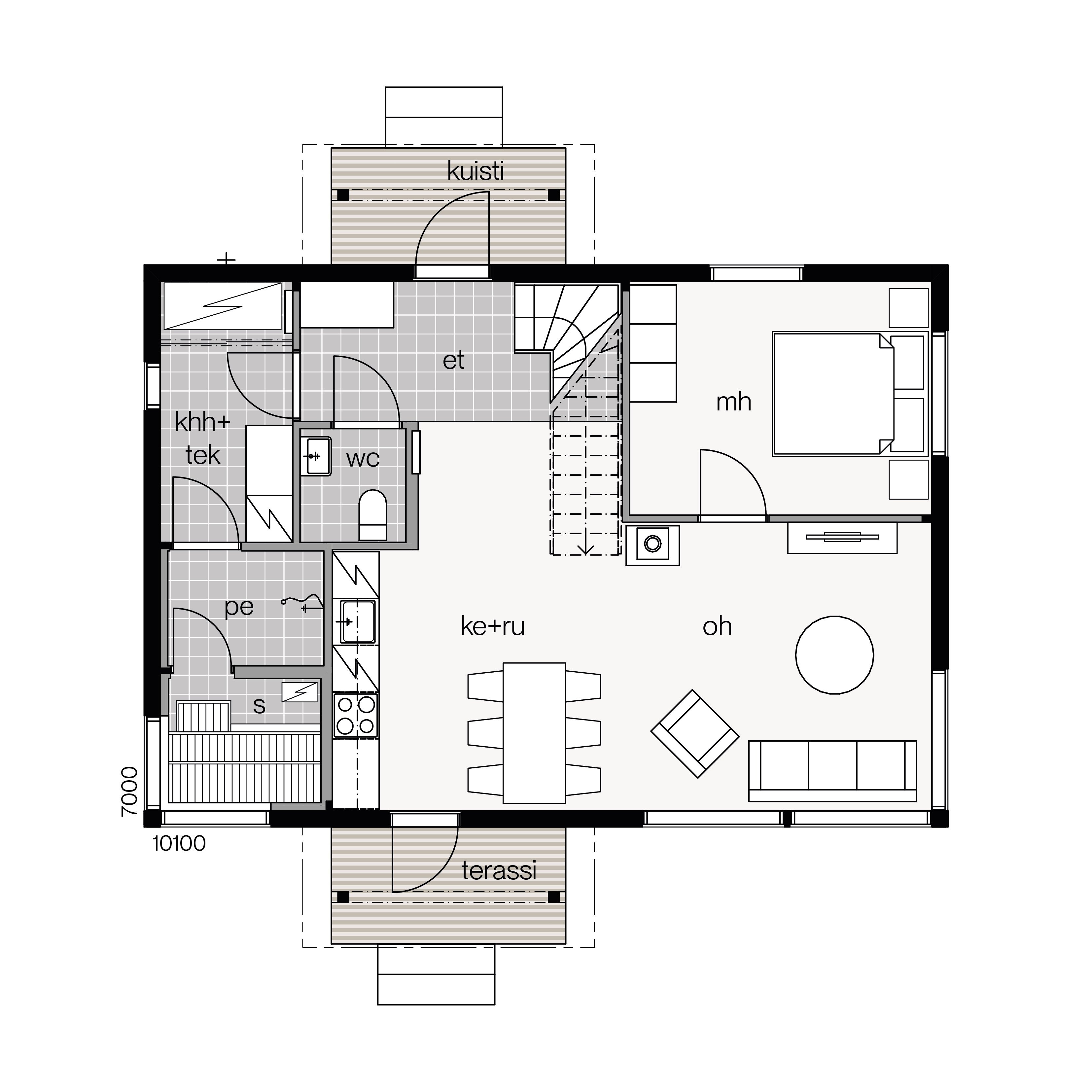 Plan kit My House 114 plan 1