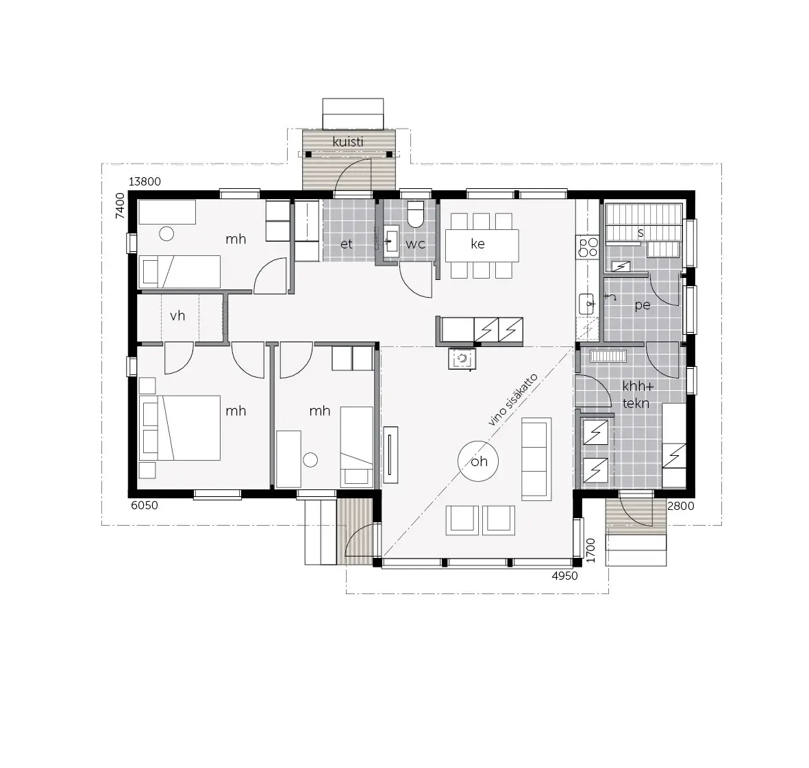 Plan My House 115A plan 1
