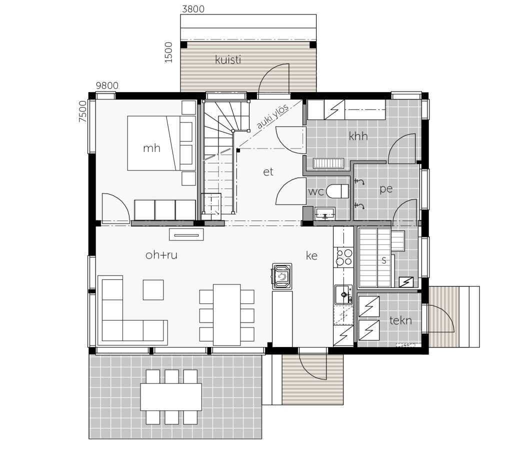 Plan My House 120 B-2 plan 1