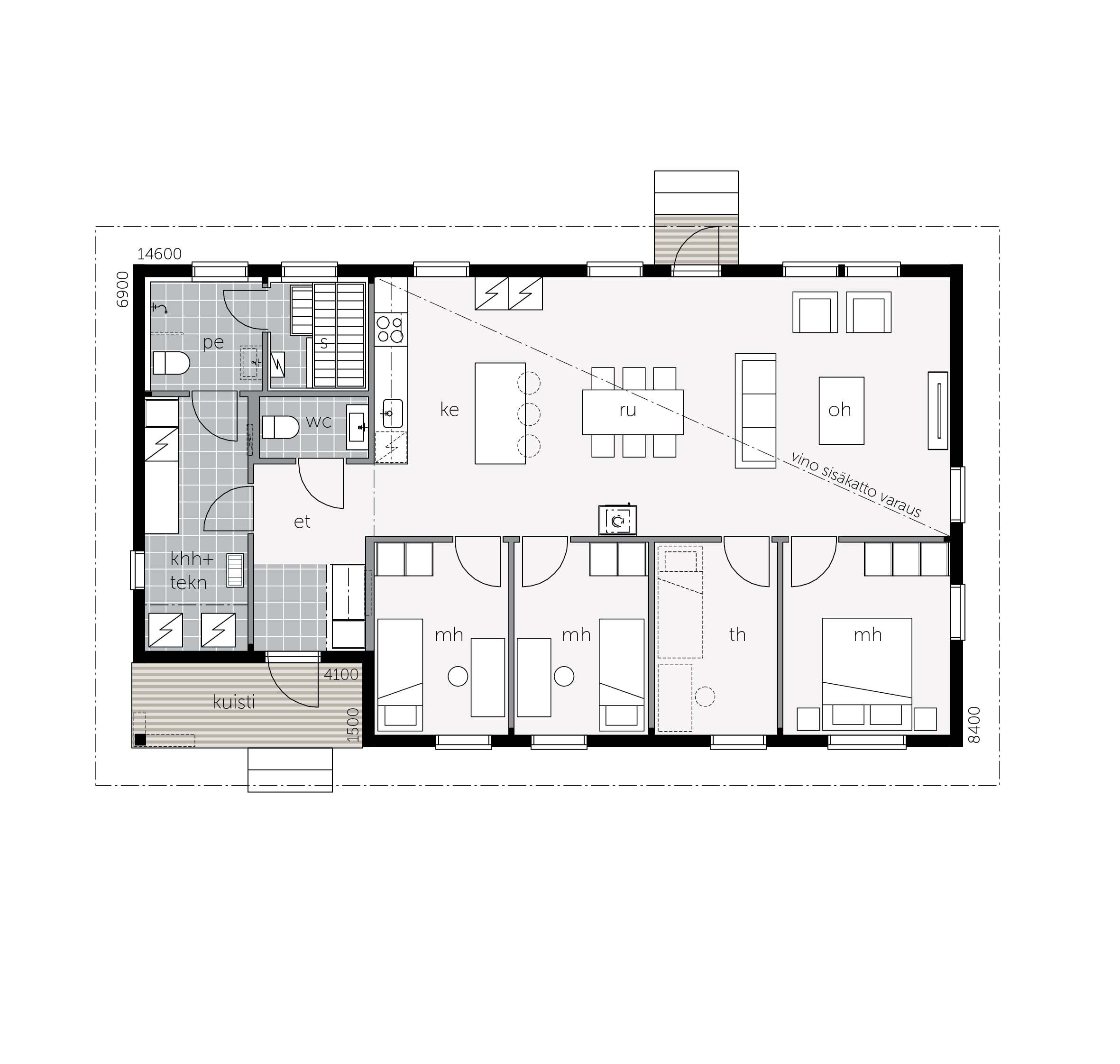 Plan My House 121 - B plan 1