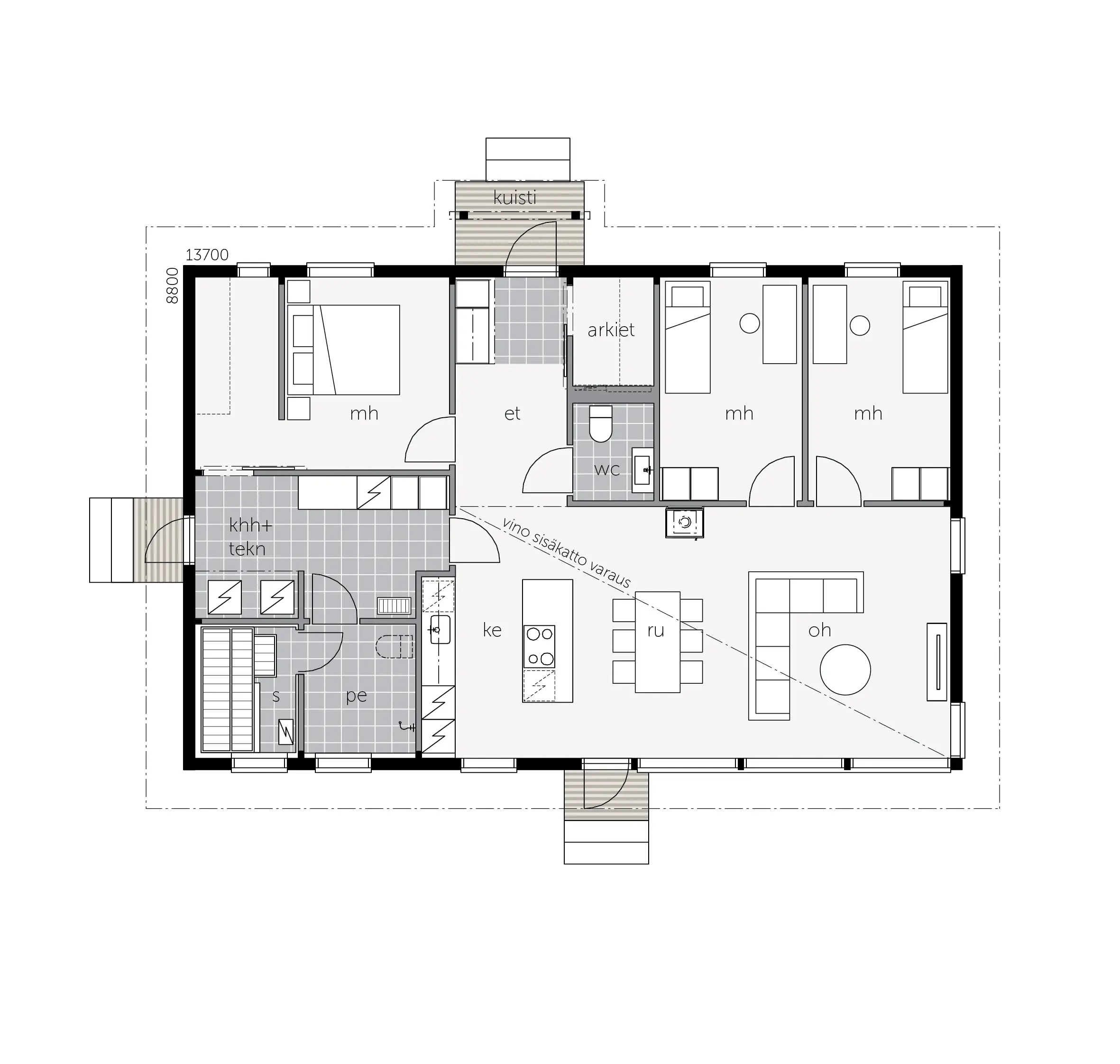 Plan My House 125 E plan 1