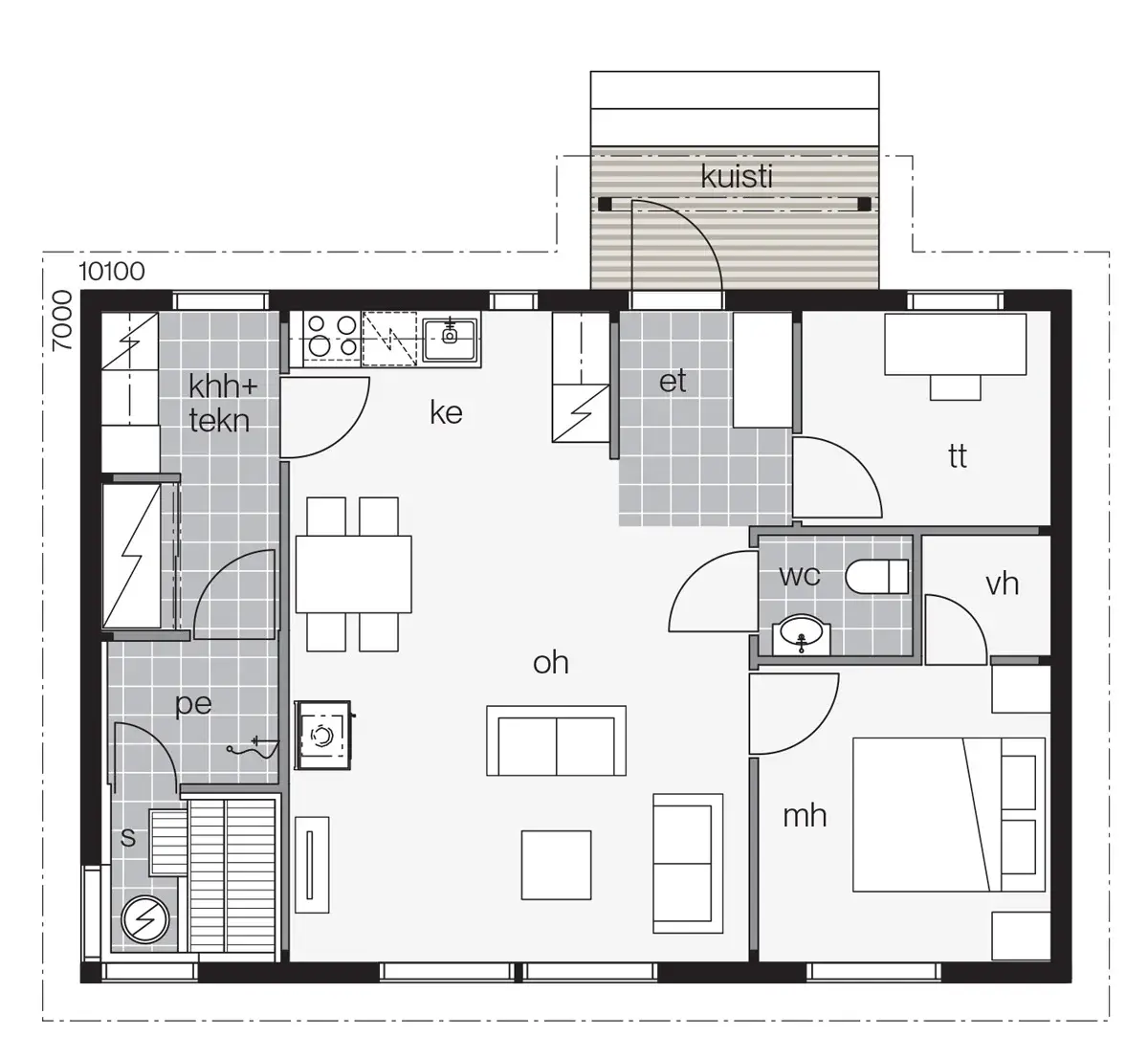My House 74 C plan 1