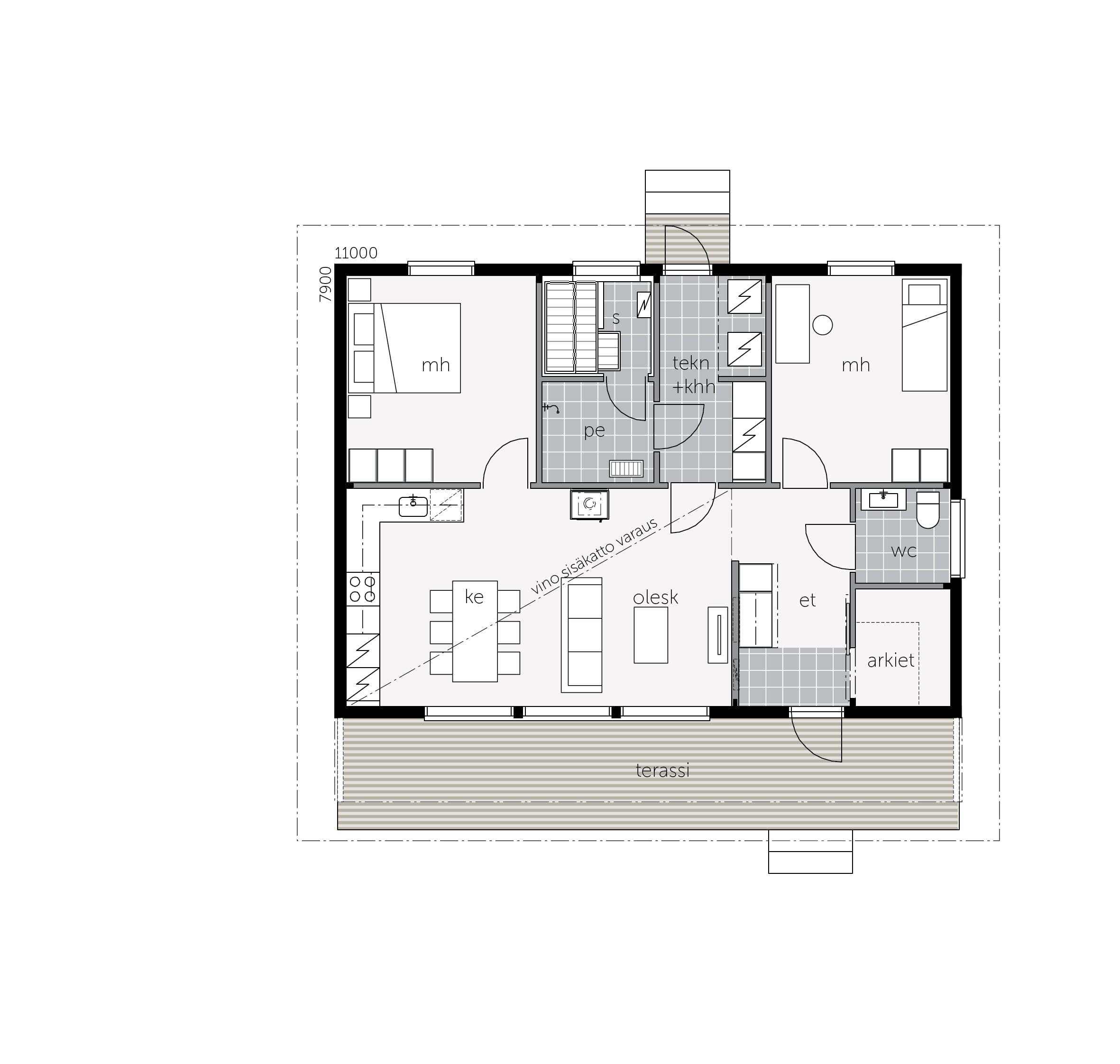 ma maison eco kontio - 91D plan 1
