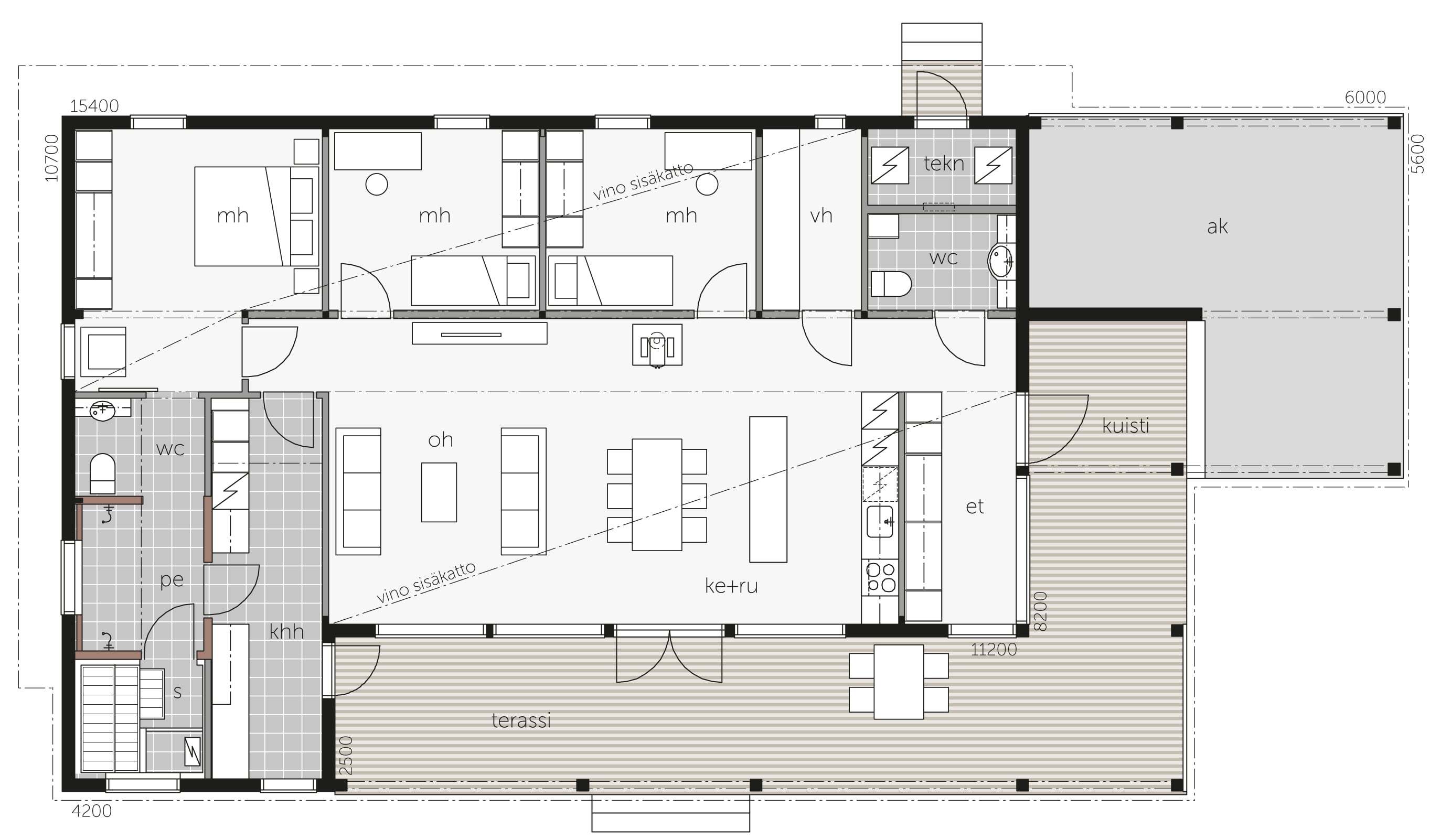 Nordic habitat - Plan A plan 1
