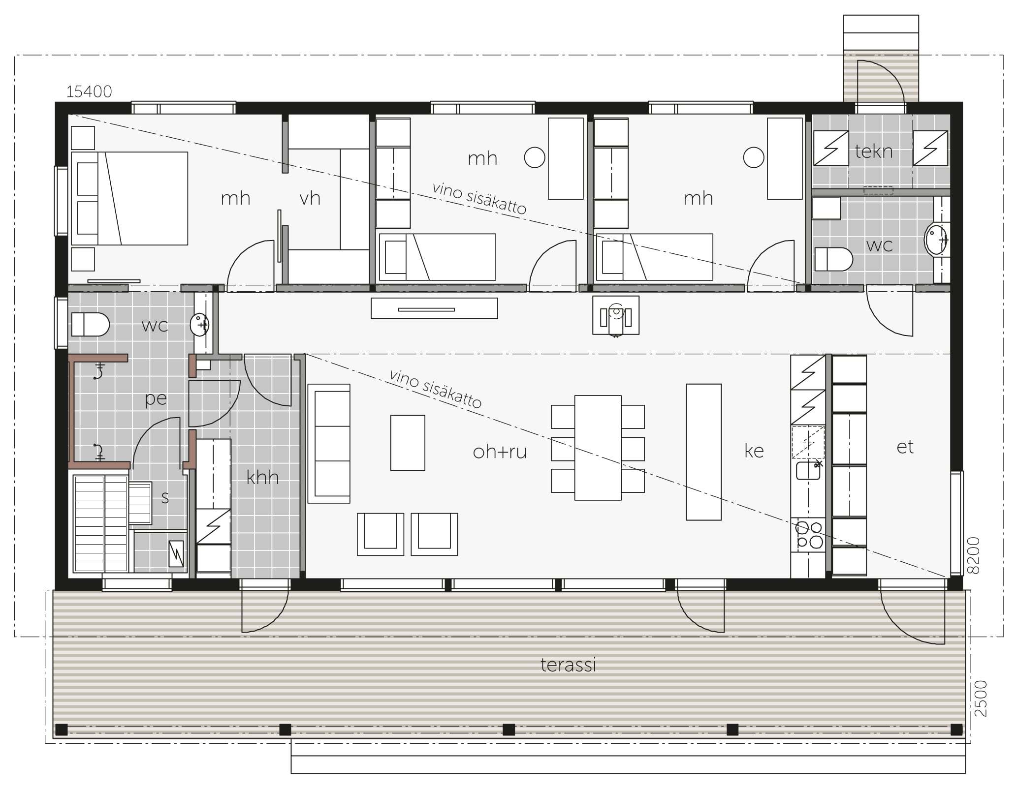 Nordic habitat - Plan C plan 1