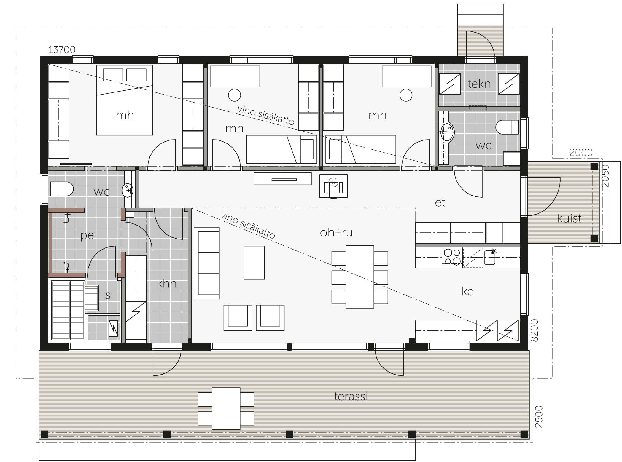 Nordic habitat - Plan D plan 1
