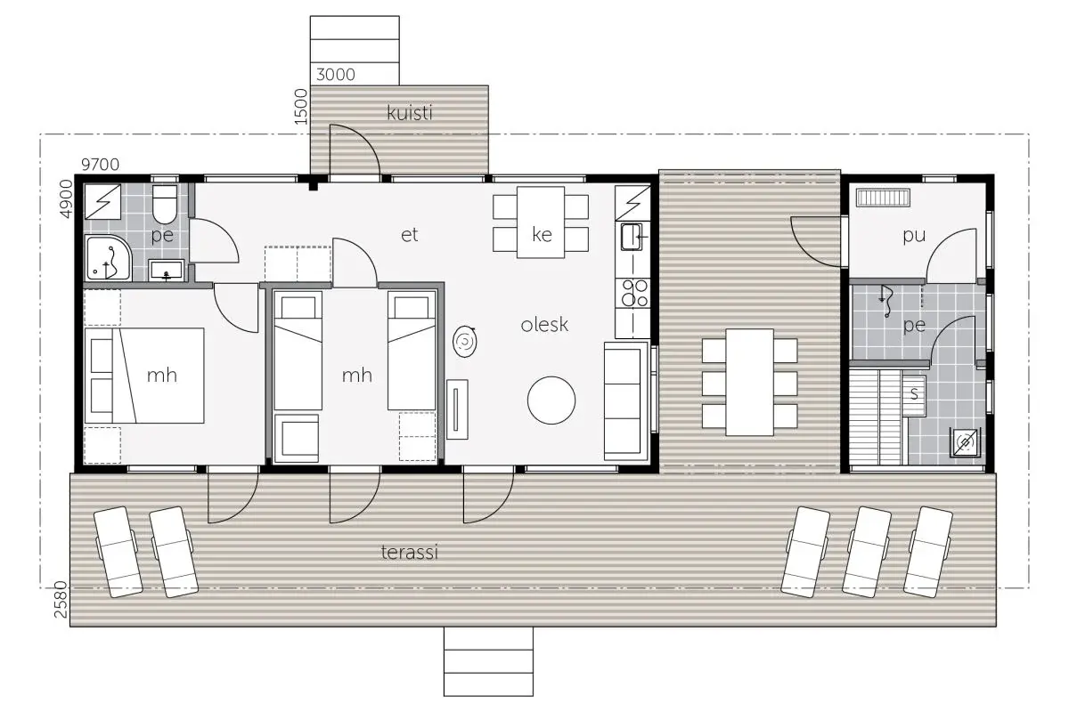 Plan Pinède 49A + 13A plan 1