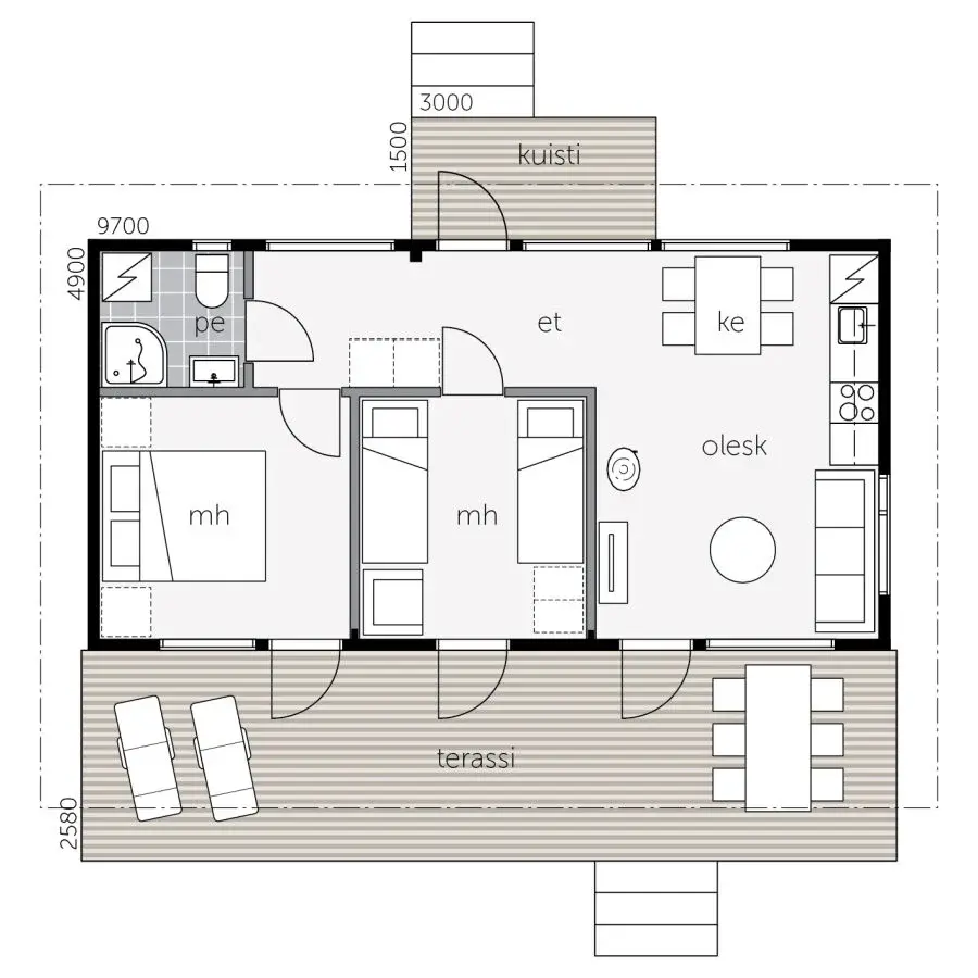 Plan Pinède 49A plan 1