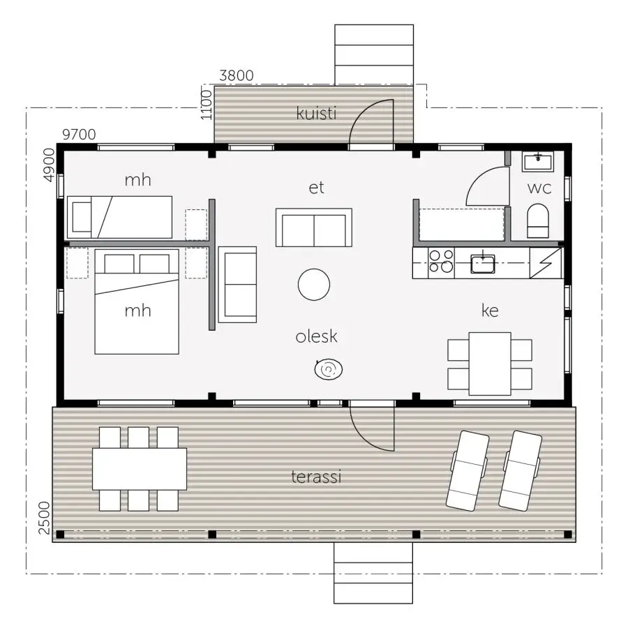 Plan Pinède 49D plan 1