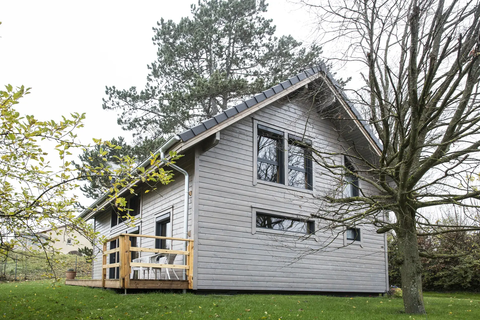 Construction maison bois Lunéville, technologie SmartLog™