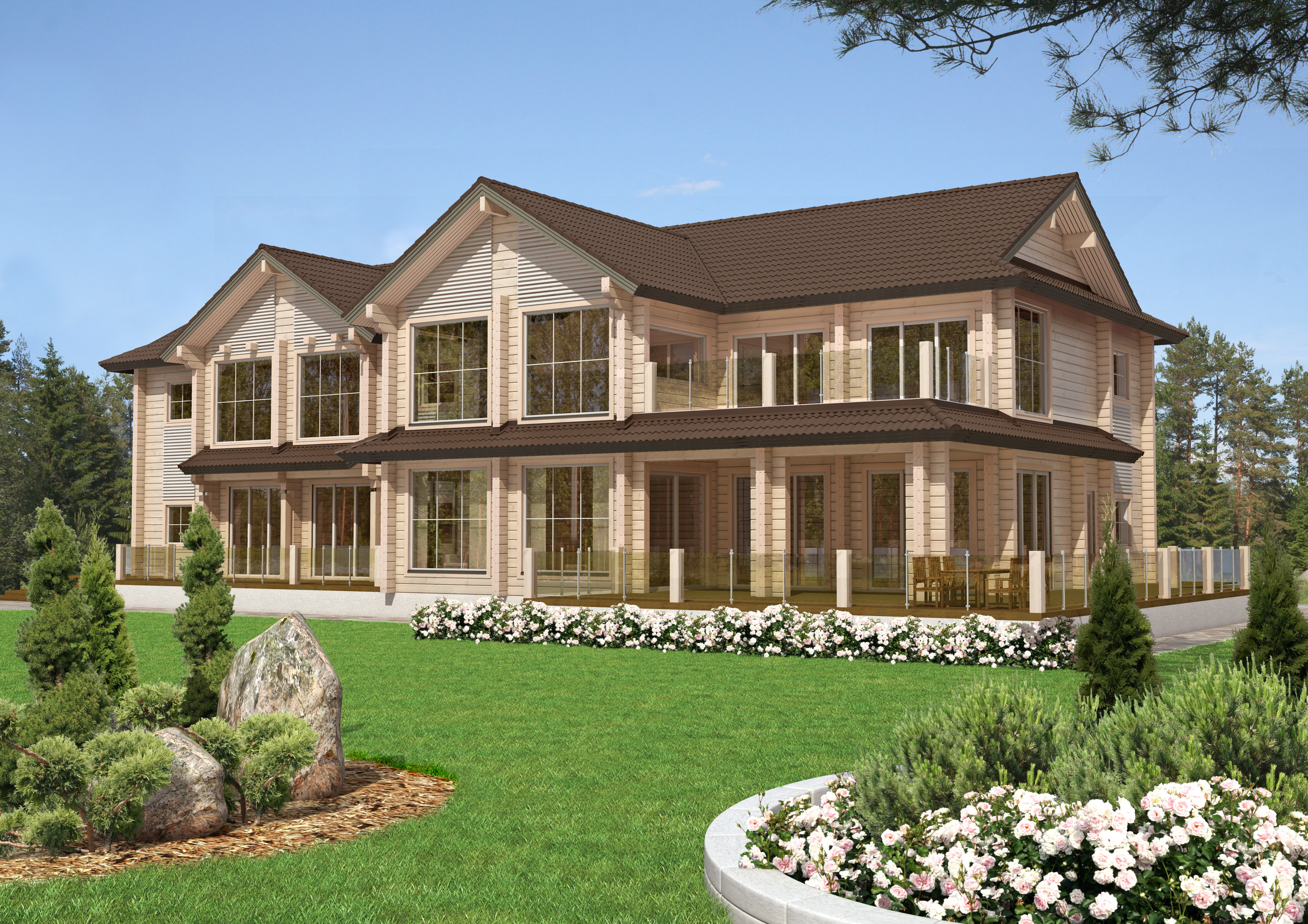 Beta - Wood House